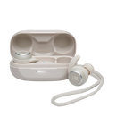 JBL Reflect Mini NC - White - Waterproof true wireless Noise Cancelling sport earbuds - Hero
